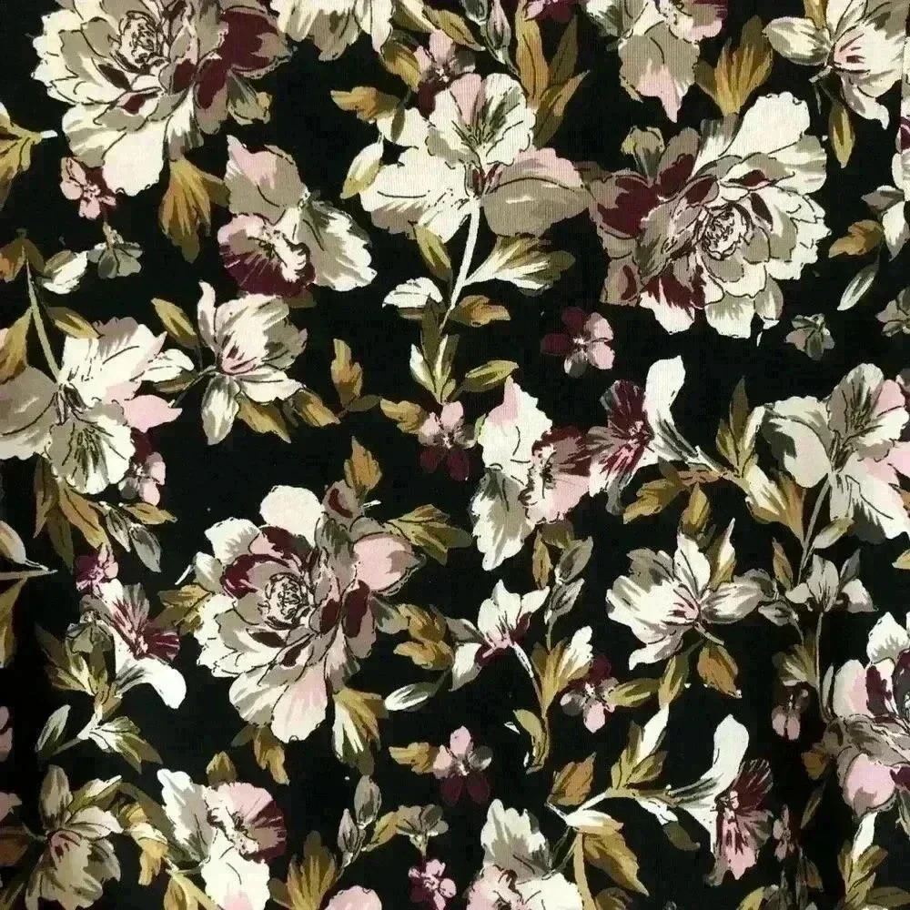 J.Jill Women’s Floral Split Sleeve Cotton Blend Tunic Size S - Picture 7 of 7